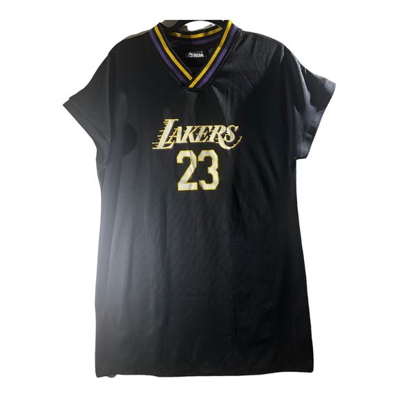 NBA Dresses Los Angeles Lakers Lebron James Nba Authentic Jersey Dress Size Xs Runs Big